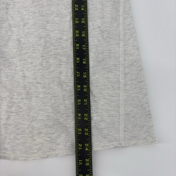 Lululemon Tie Tank Top Womens Size 4 Heather Gray *Read* Gym Athletic - Picture 7 of 7